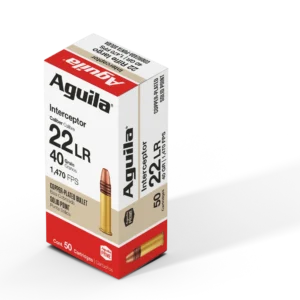 .22 LR Interceptor High Velocity 40gr CPHP