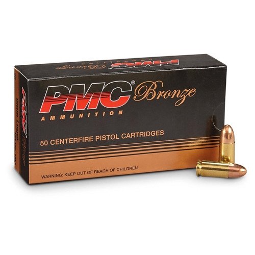 9mm Luger 115gr Bronze FMJ