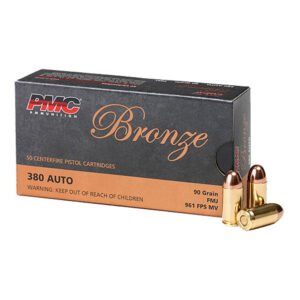 .380 ACP 90gr Bronze FMJ