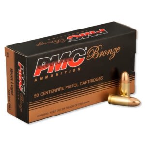 9mm Luger 124gr Bronze FMJ
