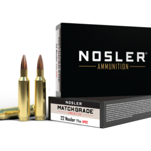 .22 Nosler 77gr Custom Comp