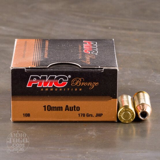 10mm Auto 170gr JHP