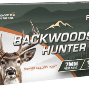 7mm Rem Mag 160gr Backwoods Hunter