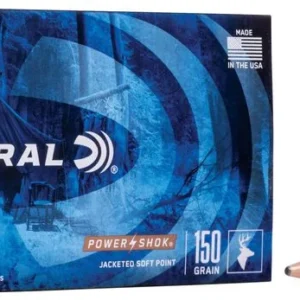 Power-Shok Rifle, 30-06 Springfield, 150 Grain, Jacketed Soft Point, 2910 fps