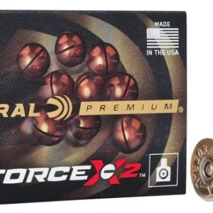 Personal Defense Shotshell FORCE X2, 12 Gauge, 00 Buck Shot, 2-3/4 in, 1250 fps