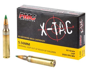 5.56 NATO 62gr X-TAC M855