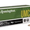 UMC Centerfire Rifle, 223 Rem, 55 Grain, Full Metal Jacket, 3240 fps