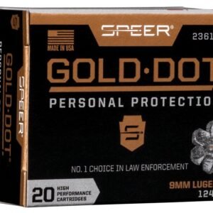 9mm 124gr Gold Dot +P