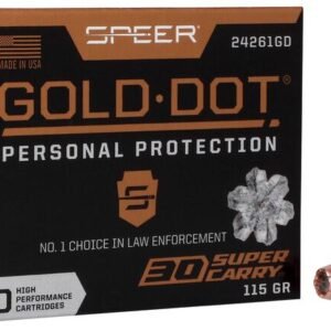 30 Super Carry 115gr Gold Dot