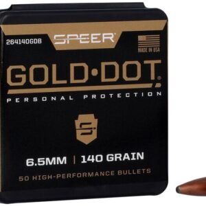 6.5 Creedmoor 140gr Gold Dot Rifle