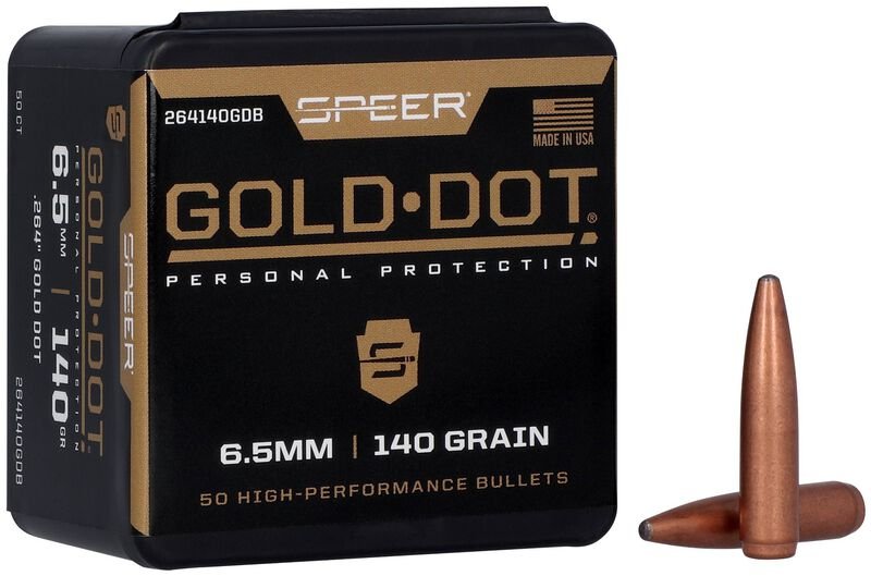 6.5 Creedmoor 140gr Gold Dot Rifle