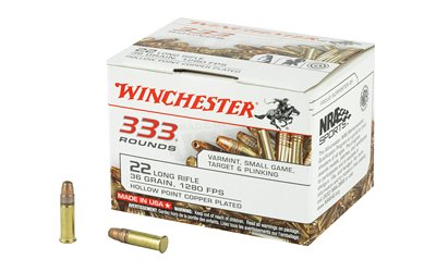 Winchester 22 LR 36 gr CPHP – 333 Rounds Bulk Pack