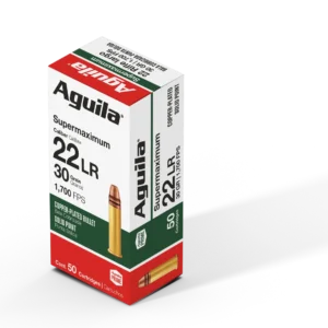.22 LR Super Max Hyper Velocity 30gr HP