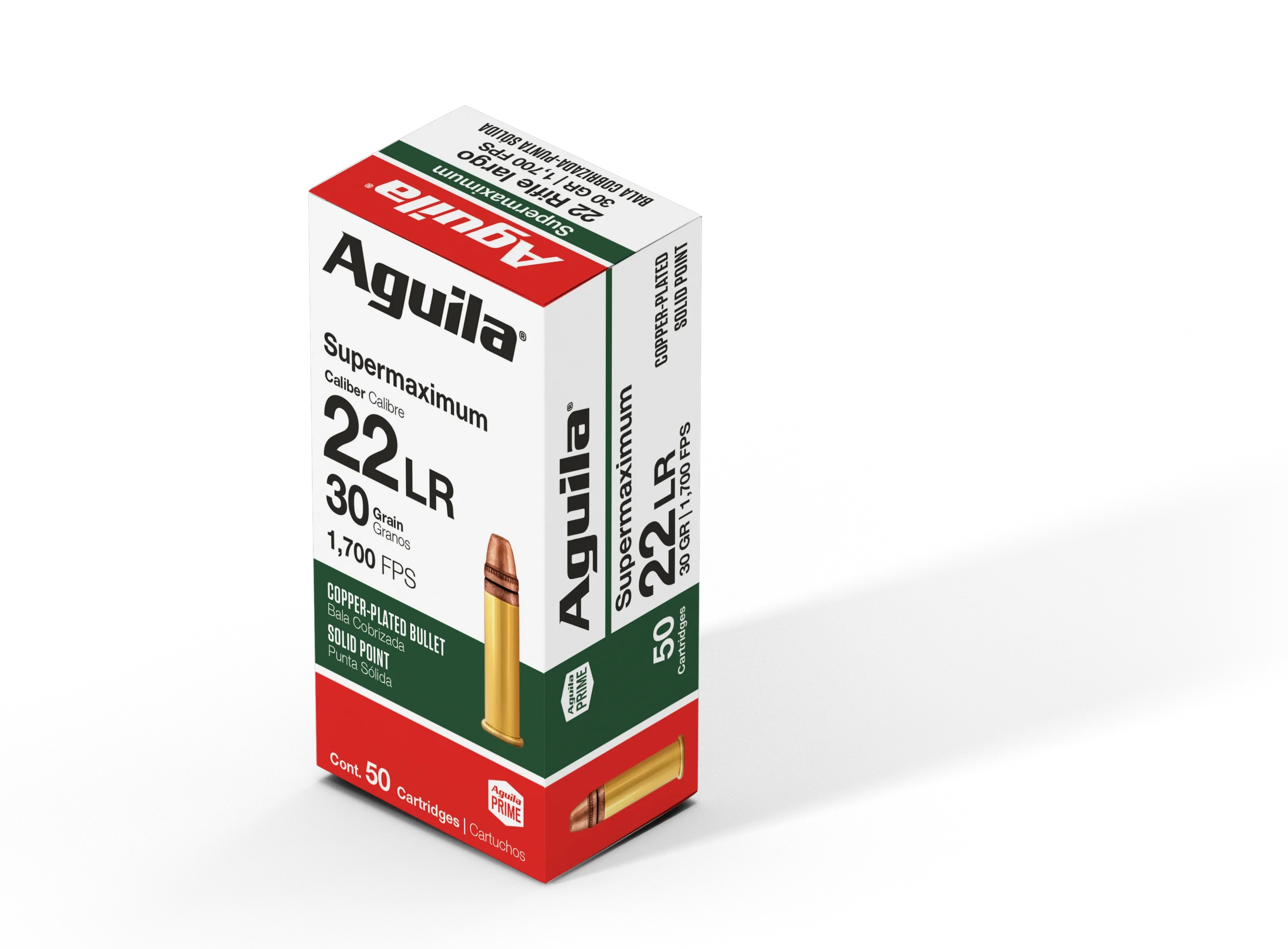 .22 LR Super Max Hyper Velocity 30gr HP