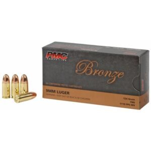 9mm Luger 124gr Bronze JHP