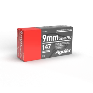 9mm Luger 147gr FMJ Flat Point