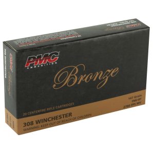 .308 Win 147gr Bronze FMJ