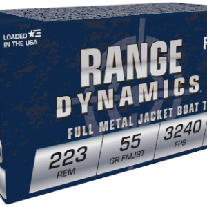 .223 Rem 55gr Range Dynamics FMJ