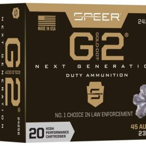 .45 ACP 230gr Gold Dot G2