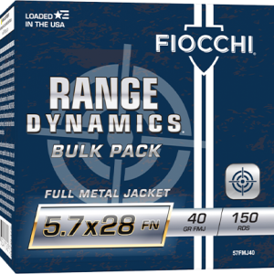 5.7x28mm 40gr Range Dynamics FMJ