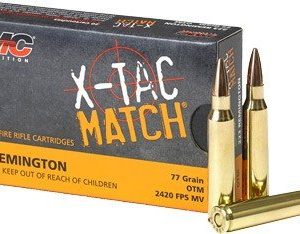 .223 Rem 77gr X-TAC Match
