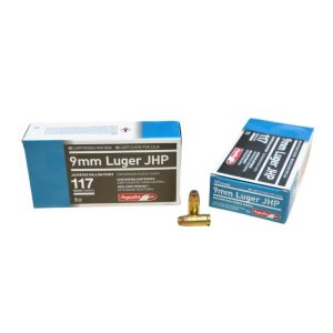 9mm Luger 117gr JHP