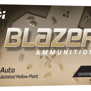 Blazer Brass HP, 380 Auto, 98 Grain, Jacketed Hollow Point, 920 fps