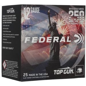 250th Anniversary USA Shotshell, 12 Gauge, 8 Shot, 2-3/4 in, 1 1/8 oz, 1145 fps