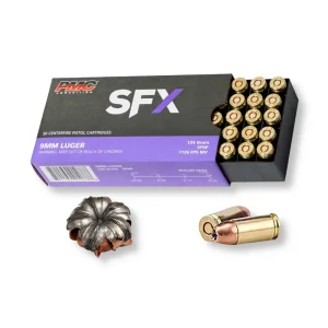 9mm Luger 124gr SFX JHP