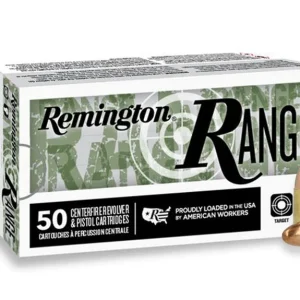 Remington Range, 9mm Luger, 115 Grain, Full Metal Jacket, 1145 fps
