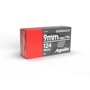 9mm Luger 124gr FMJ