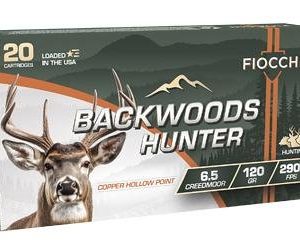 6.5 Creedmoor 120gr Backwoods Hunter