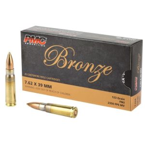 7.62×39 123gr Bronze FMJ
